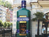 Prodejní stánek - Becherovka